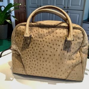 Via Spiga Ostrich Purse